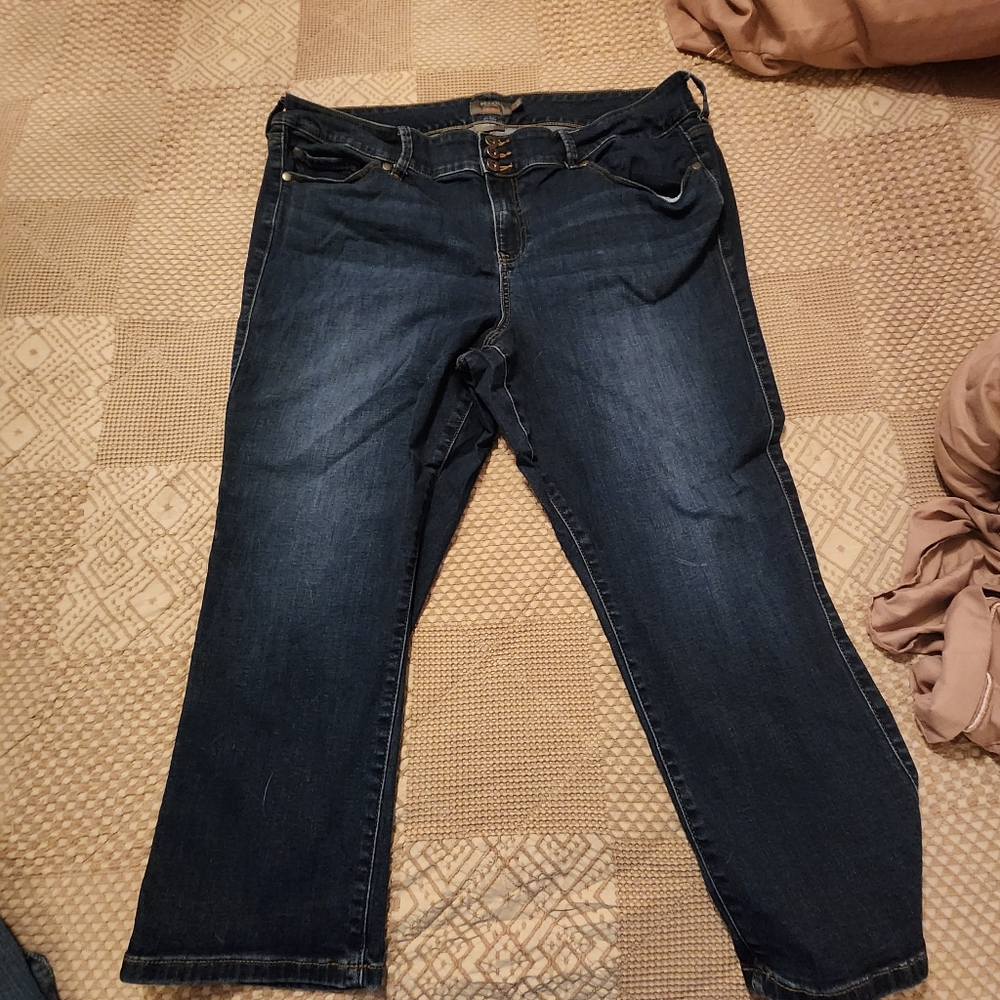 Torrid crop jeggings size 22